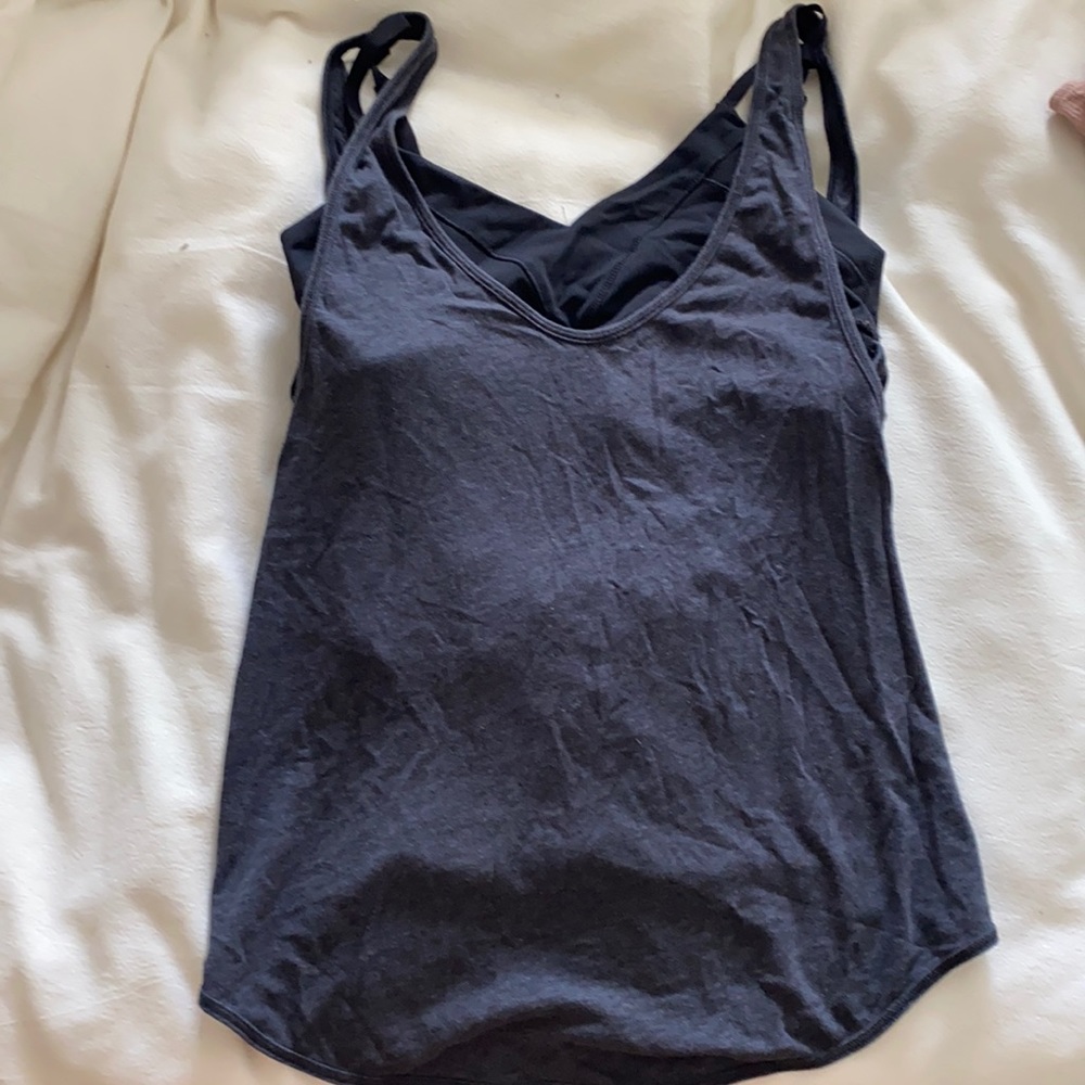 LuluLemon workout tank with built in bra